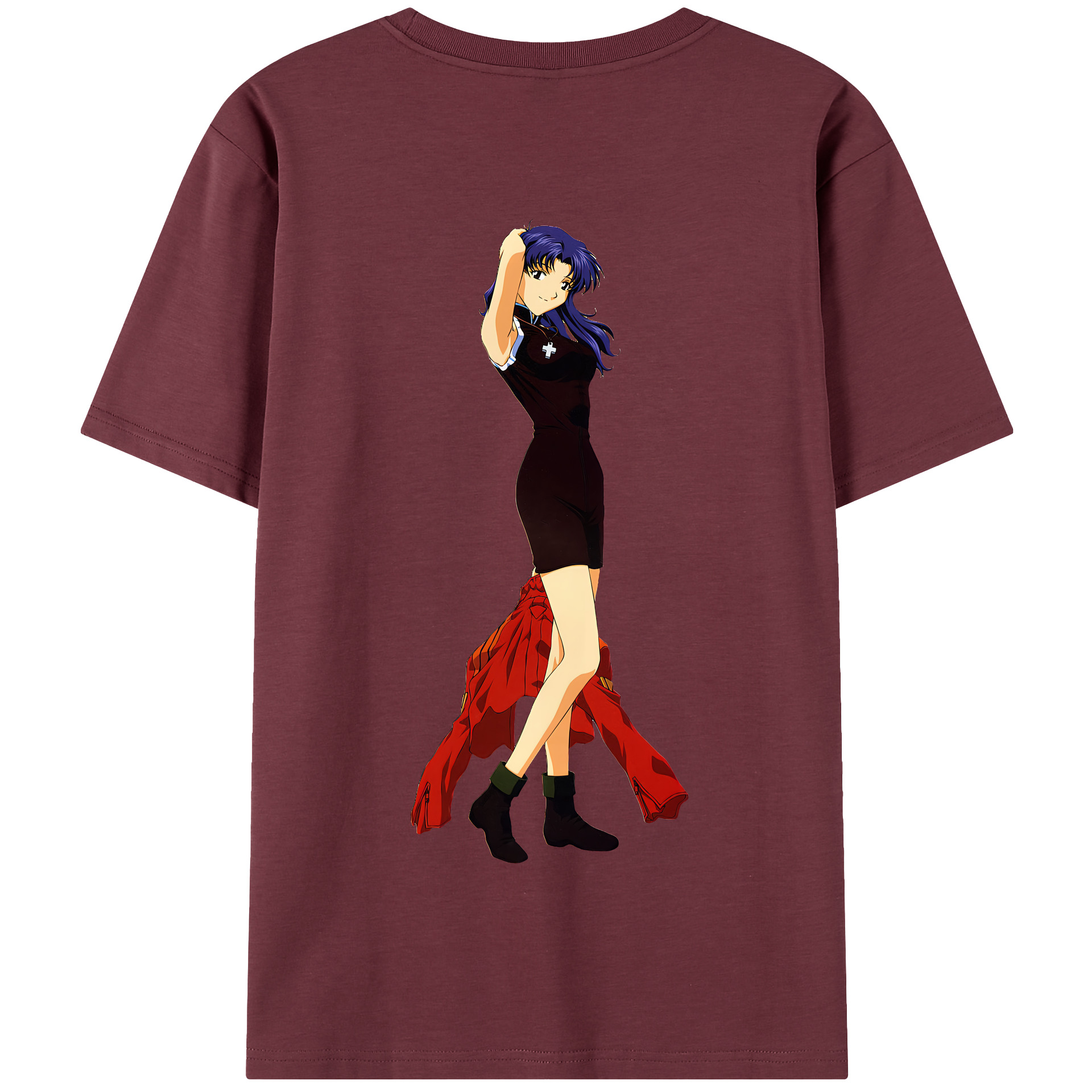 （画像用） EVA 新世紀エヴァンゲリオン 綿100％半袖Tシャツ（背面プリント）